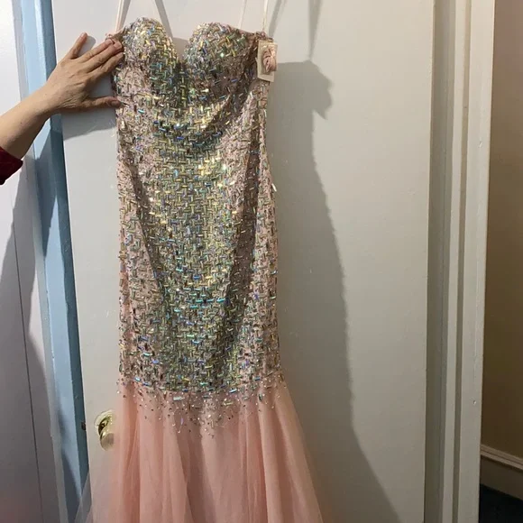 sachin and babi light blue dress Prom Dress from Group USA Brand New Never Worn Size 0 Very Nice | Color: Brown | Size: 0